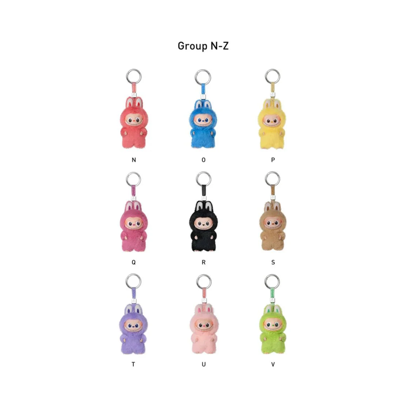 Pop Mart Labubu The Monsters Pin for Love Series Vinyl Plush Pendant (N-Z) SINGLE Blind Box
