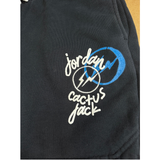 Travis Scott X Jordan X Fragment Black Logo Shorts Size Medium