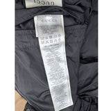 Gucci GG Monogram Jacket Nylon Padded Black Size 52 RRP £2600