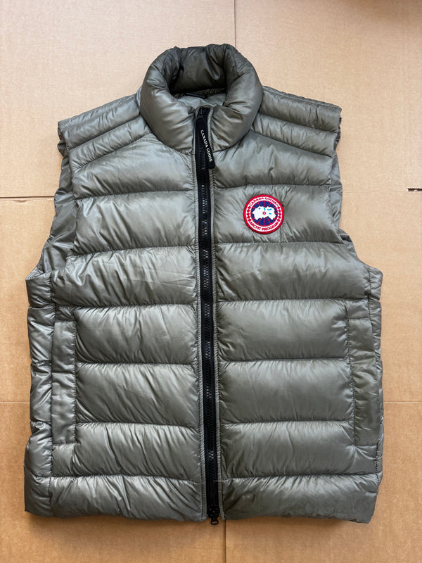 Canada goose Crofton Gilet Sage Green Size Large RRP £575