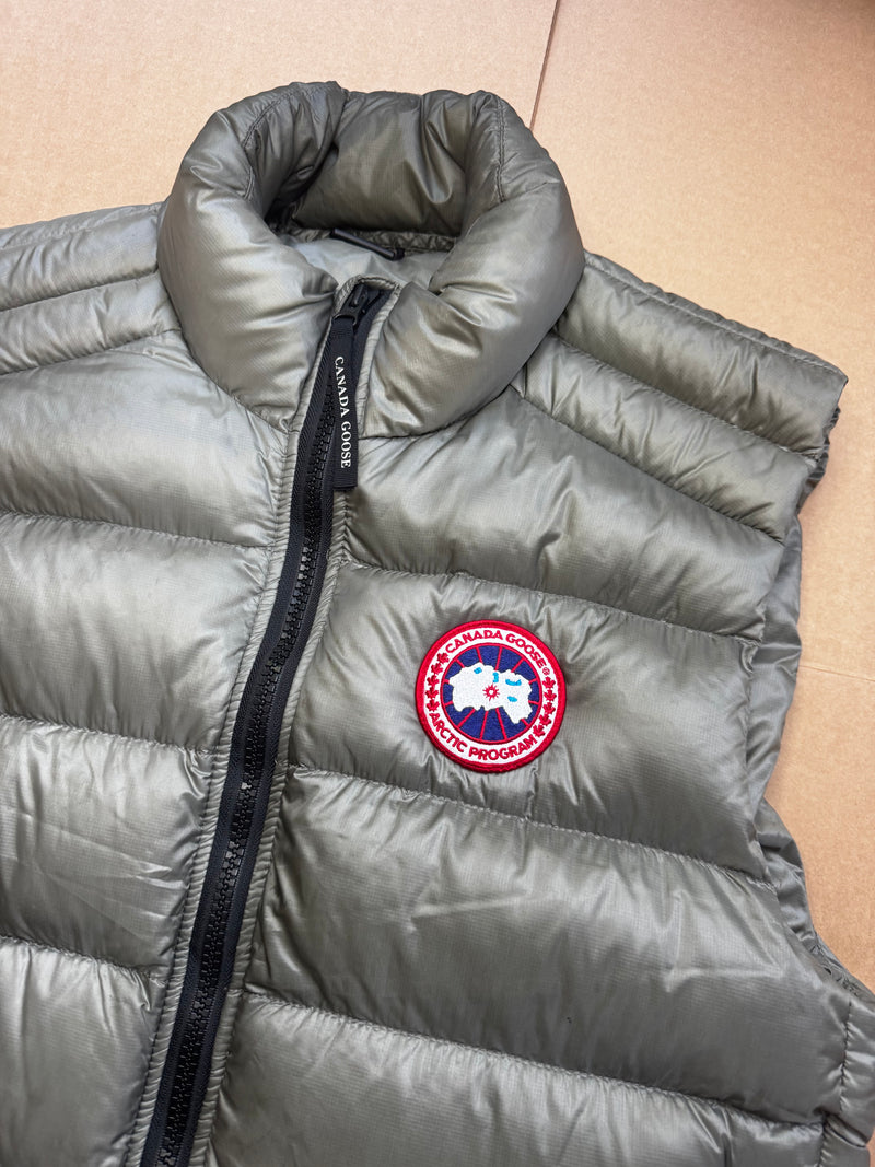 Canada goose Crofton Gilet Sage Green Size Large RRP £575