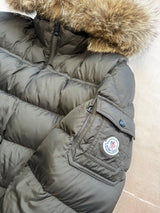 Moncler Marque Khaki Jacket Size 3 / Small Medium Great Condition RRP: £1780
