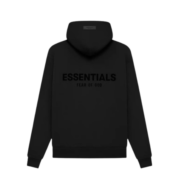 ESSENTIALS x FEAR OF GOD HOODIE BLACK (SS22)
