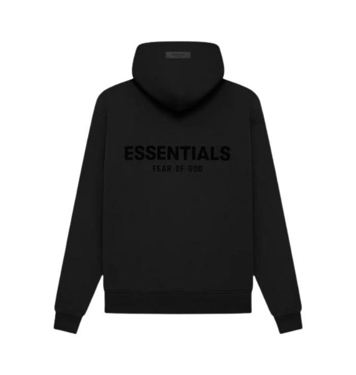 ESSENTIALS x FEAR OF GOD HOODIE BLACK (SS22)