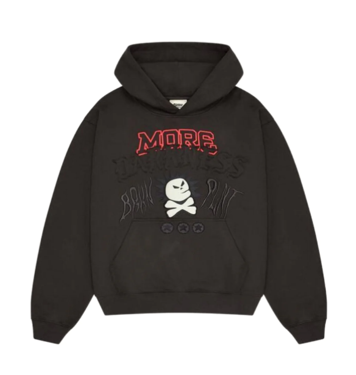 BROKEN PLANET MARKET MORE DARKNESS HOODIE