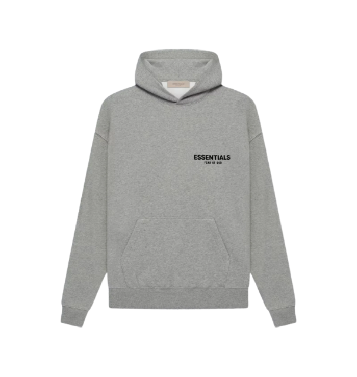 ESSENTIALS x FEAR OF GOD HOODIE 'DARK HEATHER' (SS22)