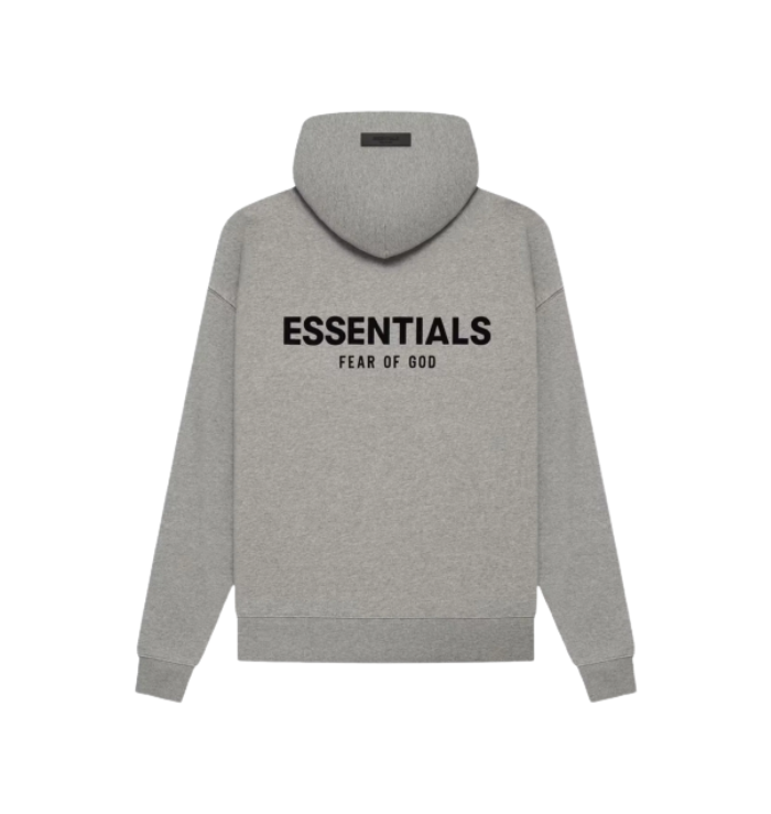ESSENTIALS x FEAR OF GOD HOODIE 'DARK HEATHER' (SS22)