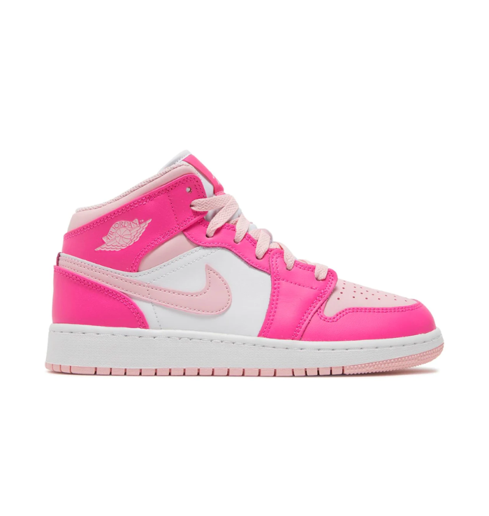 Jordan 1 Mid 'Fierce Pink' (GS)