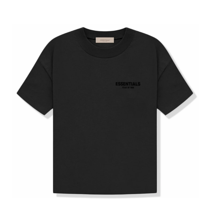 ESSENTIALS x FEAR OF GOD T SHIRT 'BLACK' (SS22)