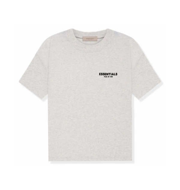 ESSENTIALS x FEAR OF GOD T SHIRT 'LIGHT HEATHER' (SS22)