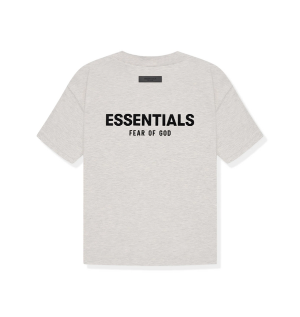ESSENTIALS x FEAR OF GOD T SHIRT 'LIGHT HEATHER' (SS22)