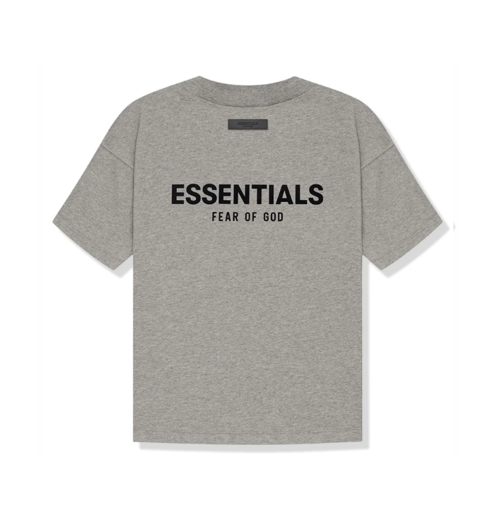 ESSENTIALS x FEAR OF GOD T SHIRT 'DARK HEATHER' (SS22)