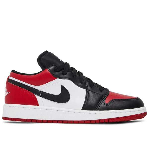 Jordan 1 Low 'Bred Toe' (GS)